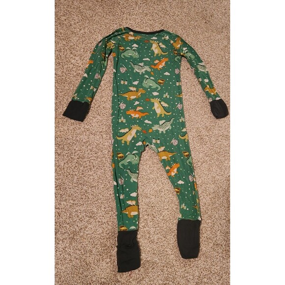 Little Sleepies Dragon Dreamland 18-24 Month Zippy Pajamas - Picture 2 of 5